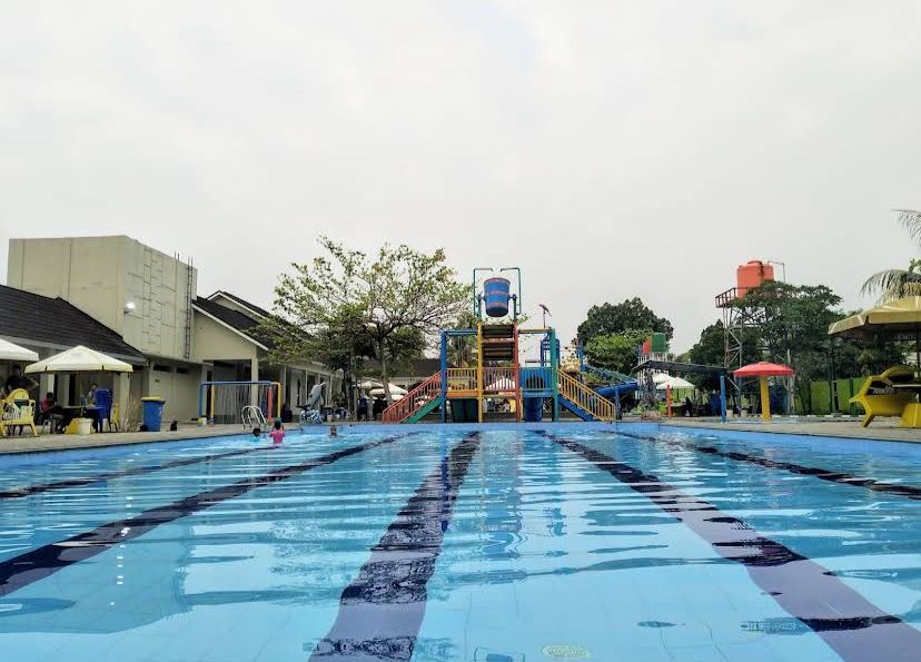 Wahana Air Komplet di Villa Bogor Indah Tempat Bermain Anak yang Aman dan Terjangkau