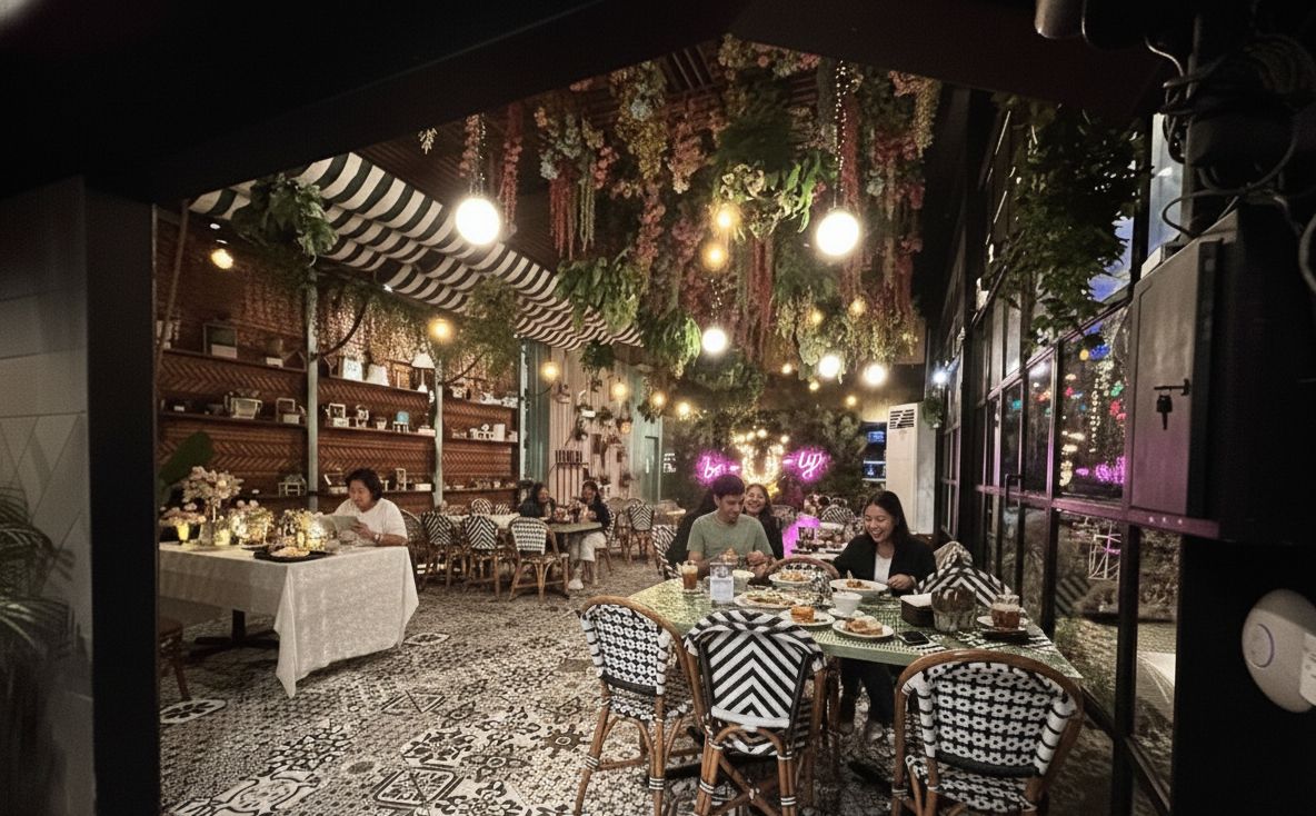 Malam Hangat Keluarga Kecil di Roofpark Cafe and Restaurant Bogor