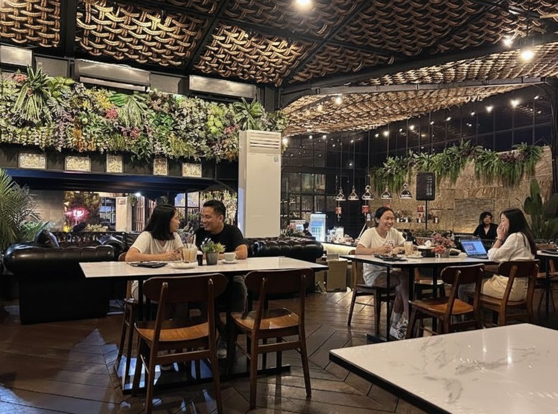 Pertemuan di Atas Kota! Malam Tak Biasa di Roofpark Cafe and Restaurant Bogor